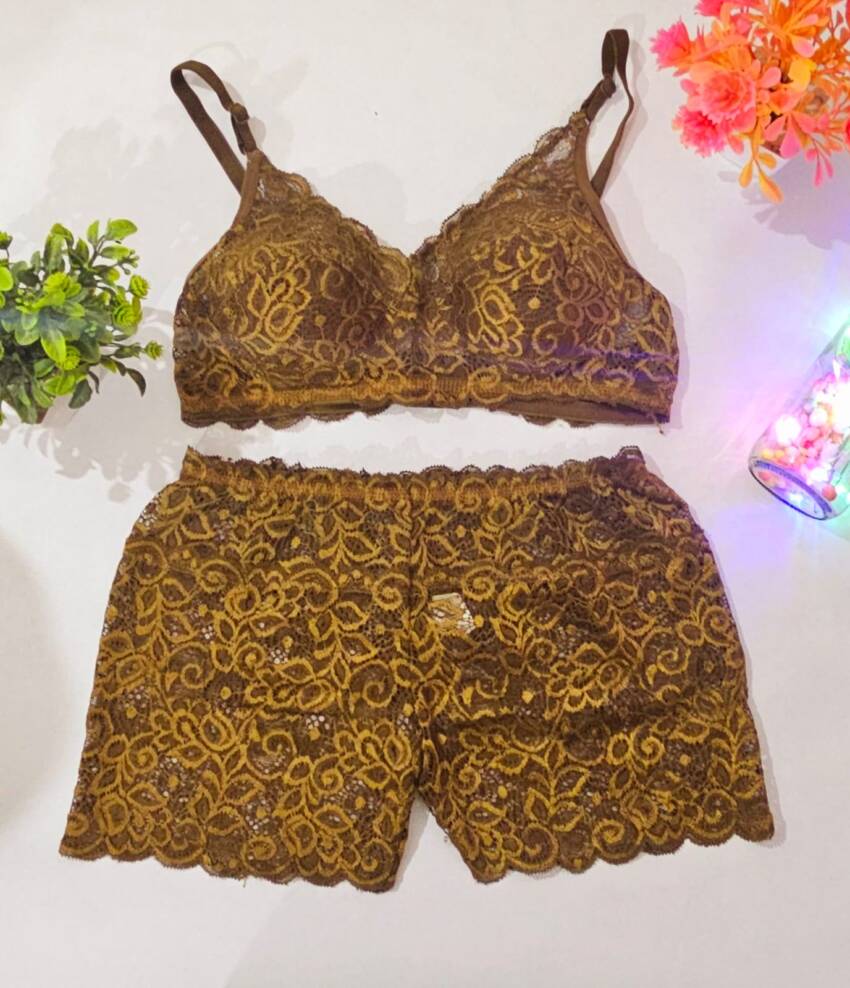Flossy Cosy Lingerie Sets with Net febric - Image 3