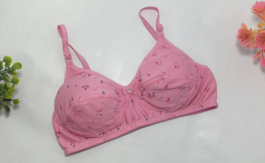 Flossy Cosy Women Cotton Full Coverage Non Padded Regular Bra - Image 3